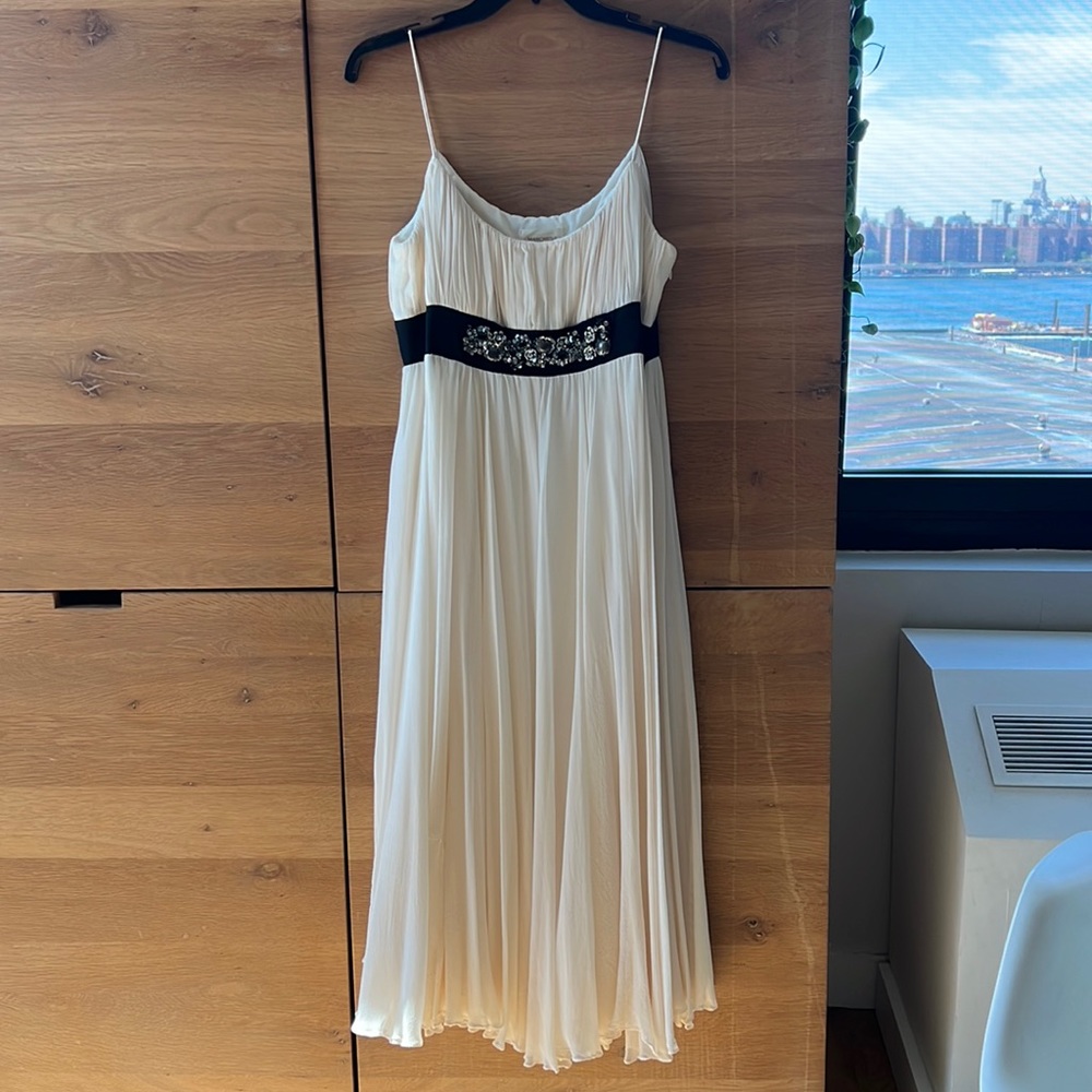 Marchesa Notte Silk Dress Size 12